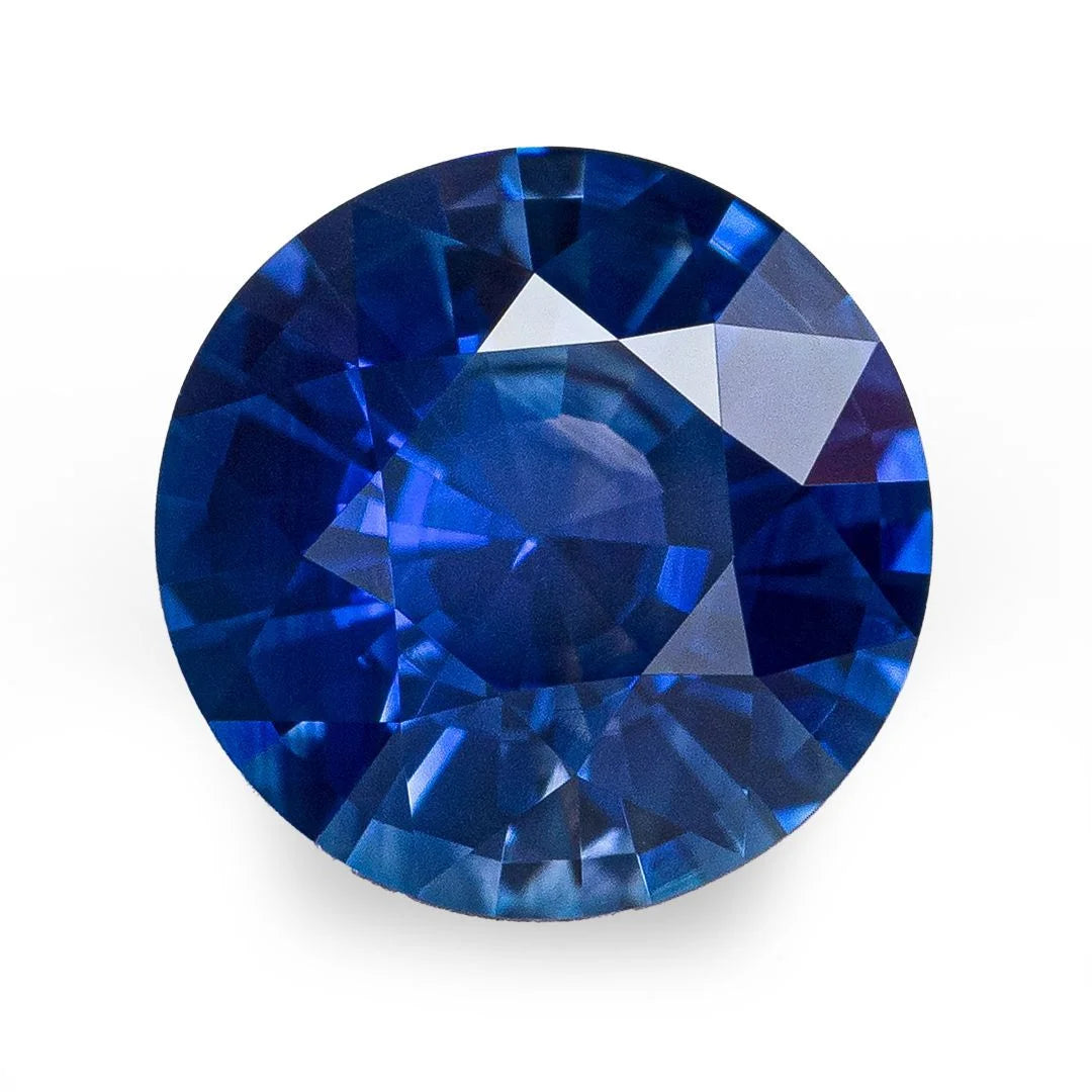 Saphir bleu foncé